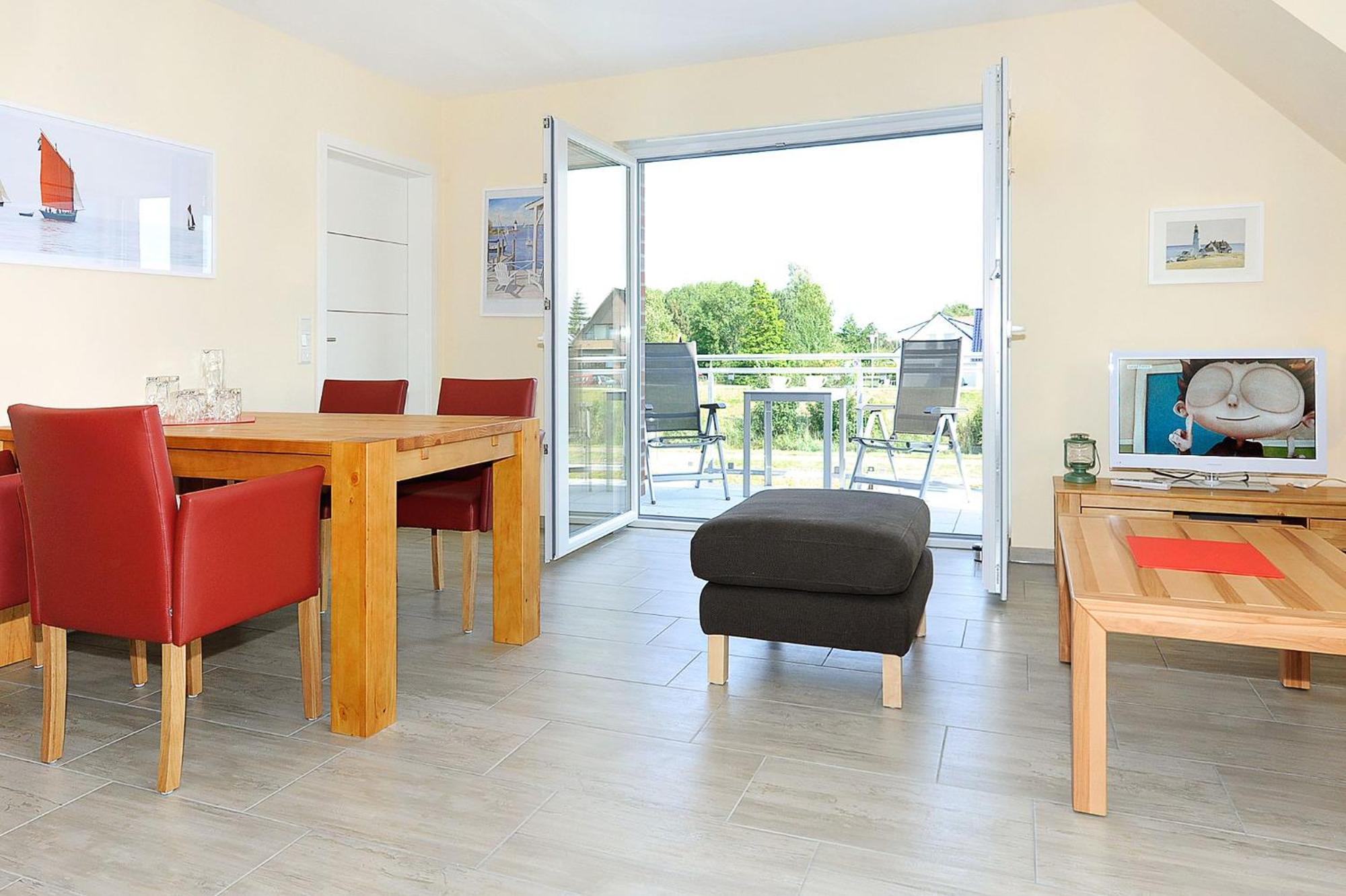 Besondere Aussicht - Ferienwohnung Deichblick Bensersiel Bagian luar foto