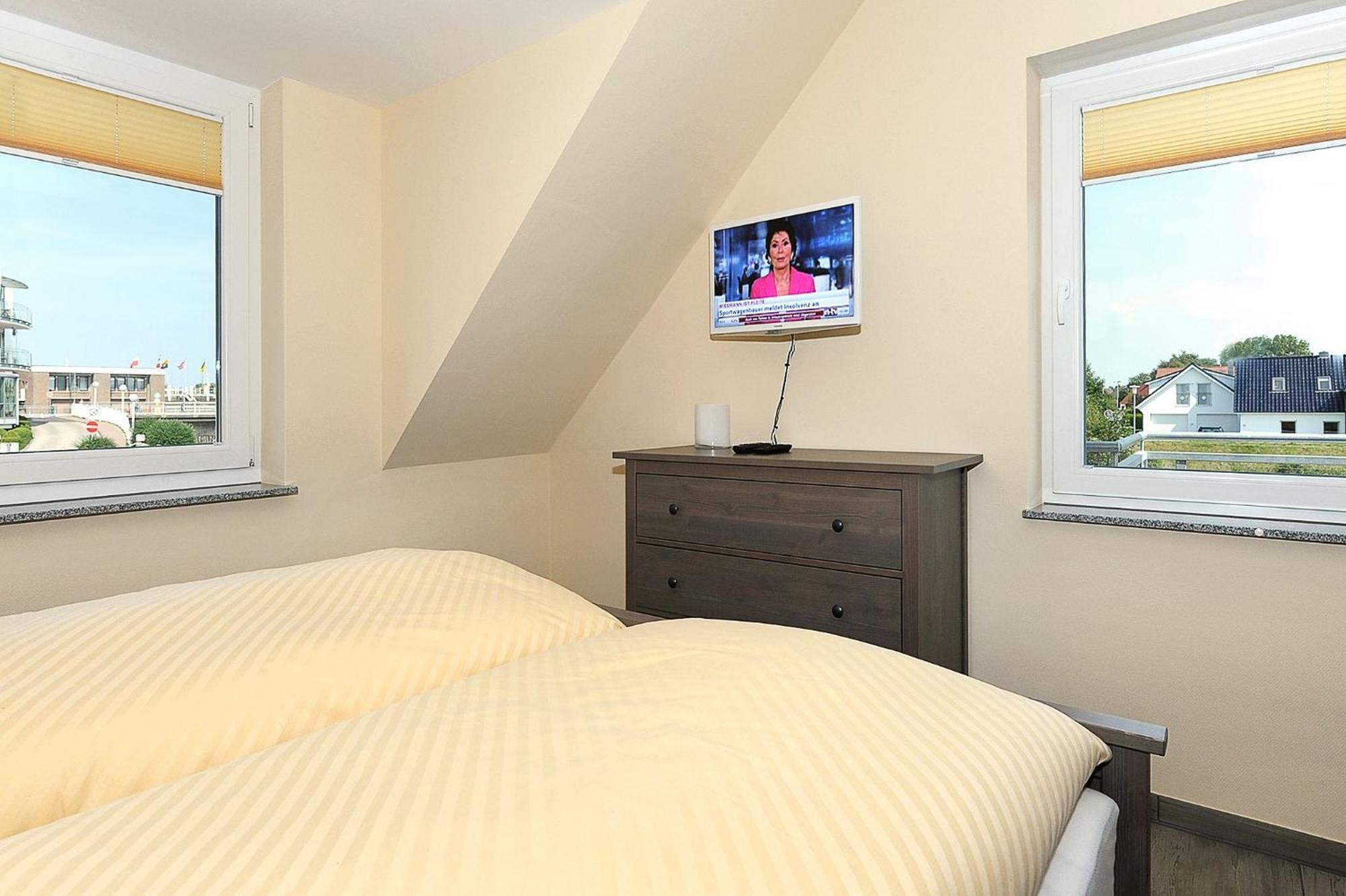 Besondere Aussicht - Ferienwohnung Deichblick Bensersiel Bagian luar foto