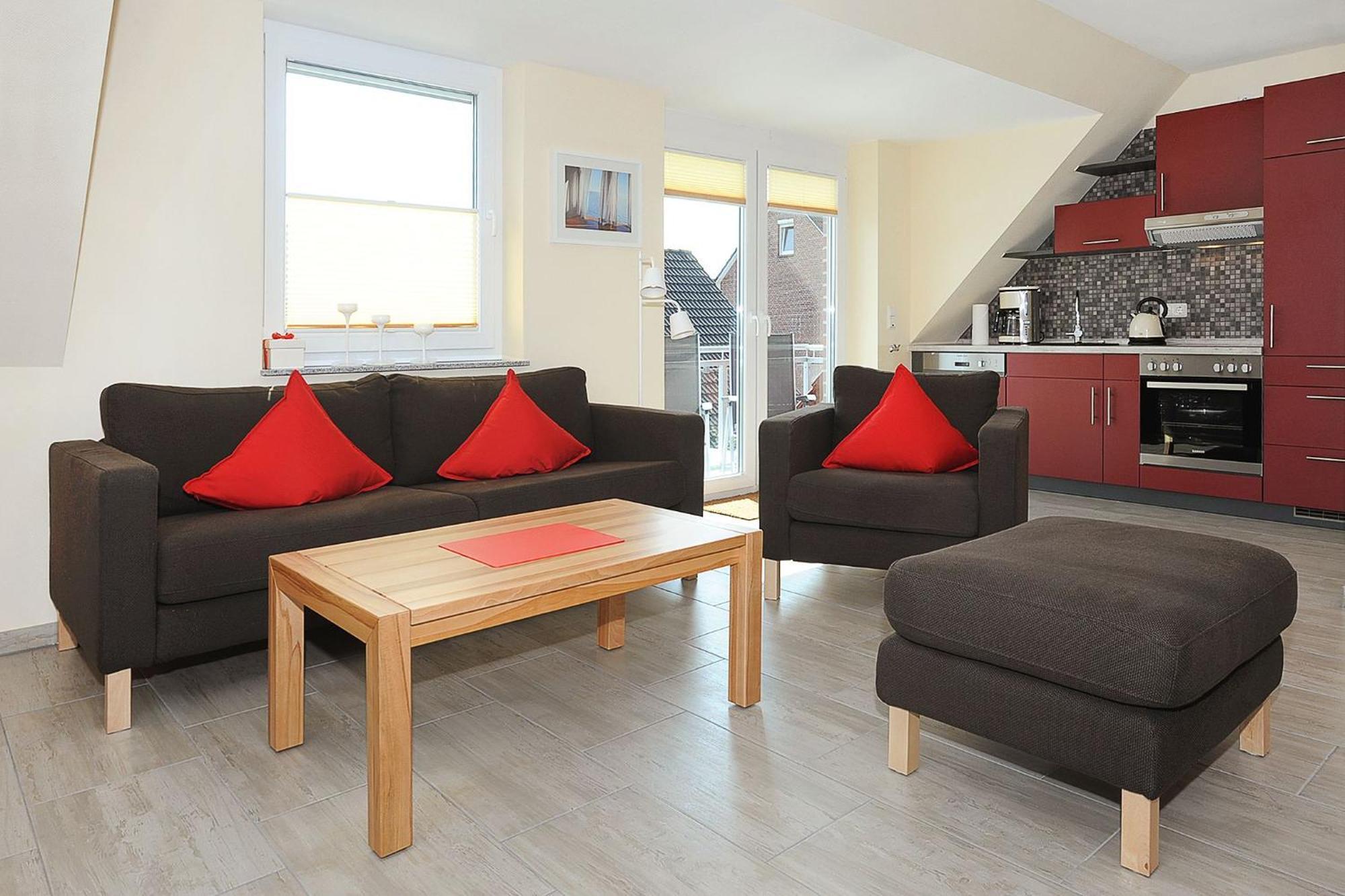 Besondere Aussicht - Ferienwohnung Deichblick Bensersiel Bagian luar foto